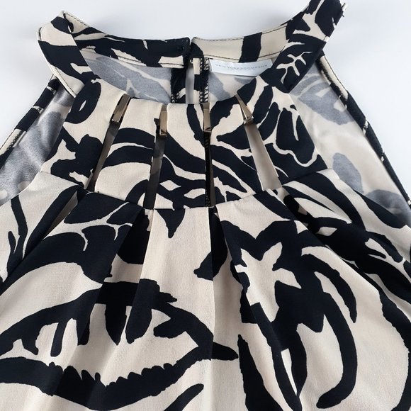 New York & Company Floral Print Top - Picture 2 of 7